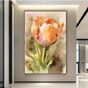 Quadro Stampa su Tela Tulipano Acquarello - CupidoDesign