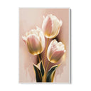 Quadro Stampa su Tela Tulipano Delicato - CupidoDesign