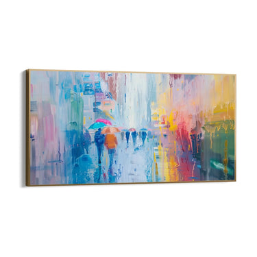 Quadro Stampa su Tela Turbine Vivido - CupidoDesign