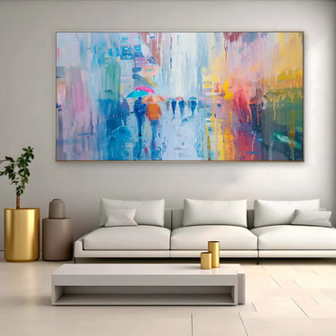 Quadro Stampa su Tela Turbine Vivido - CupidoDesign