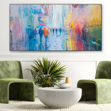 Quadro Stampa su Tela Turbine Vivido - CupidoDesign