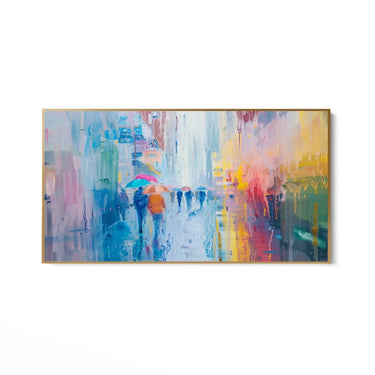 Quadro Stampa su Tela Turbine Vivido - CupidoDesign