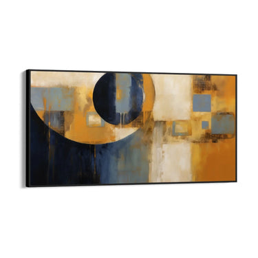 Quadro Stampa su Tela Turbolenza di Colori - CupidoDesign