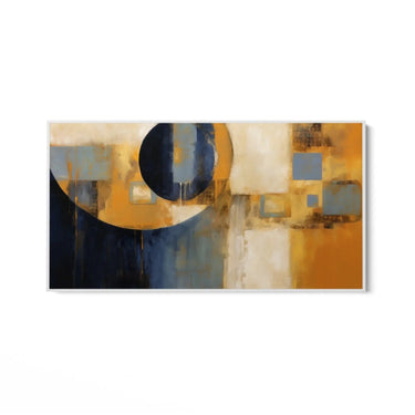 Quadro Stampa su Tela Turbolenza di Colori - CupidoDesign