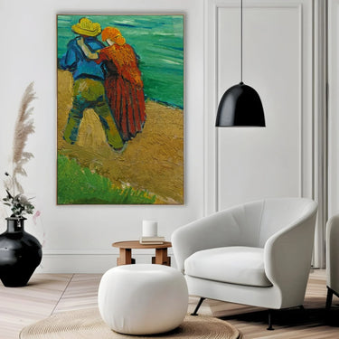 Quadro Stampa su Tela Two Lovers, Vincent Van Gogh - CupidoDesign