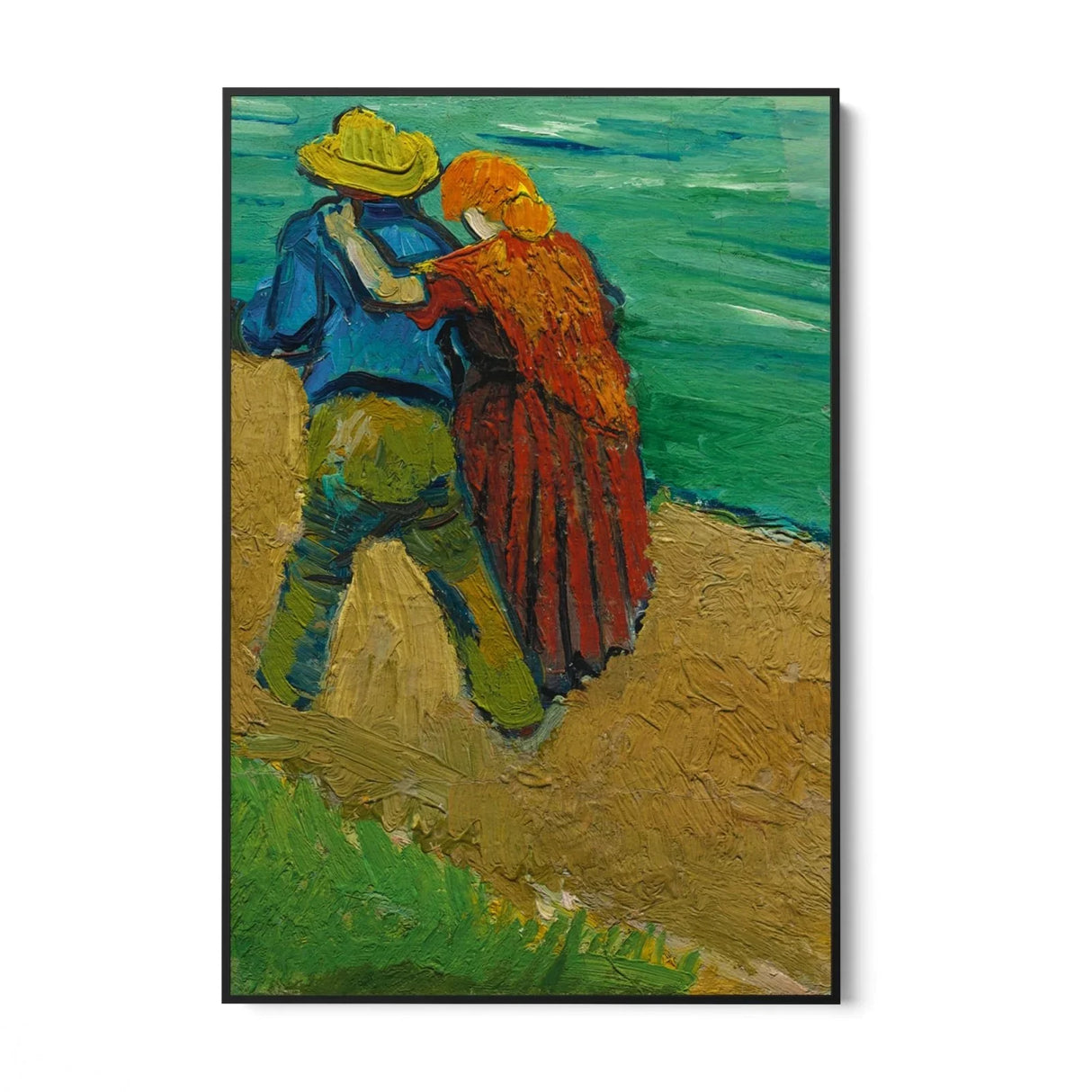 Quadro Stampa su Tela Two Lovers, Vincent Van Gogh - CupidoDesign