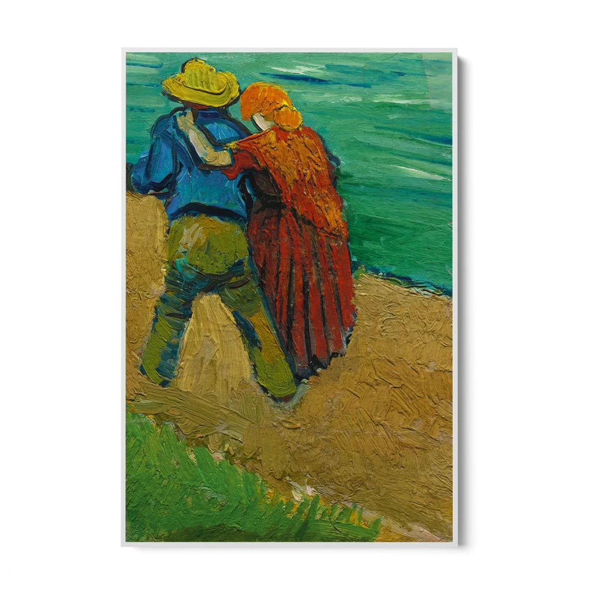 Quadro Stampa su Tela Two Lovers, Vincent Van Gogh - CupidoDesign