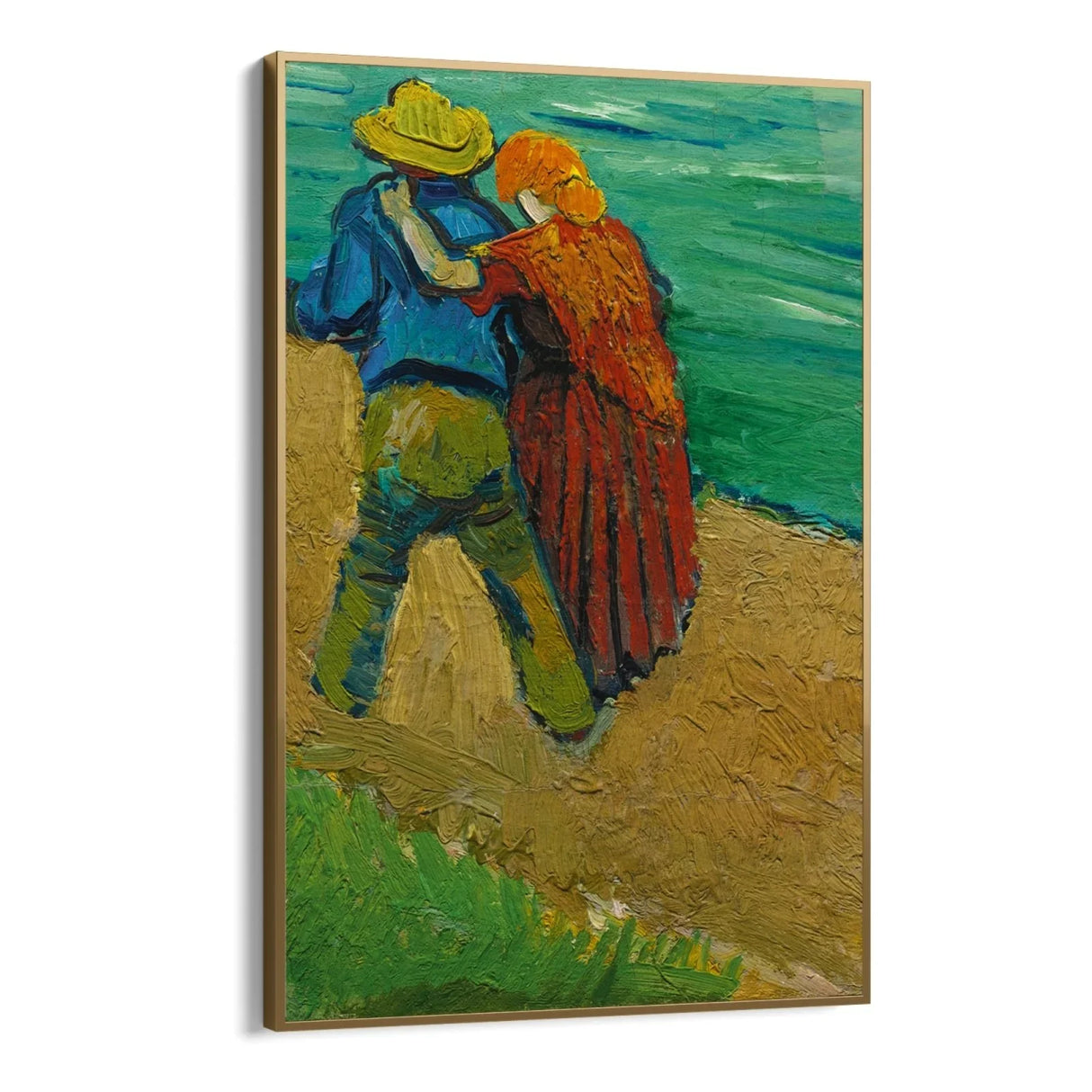 Quadro Stampa su Tela Two Lovers, Vincent Van Gogh - CupidoDesign