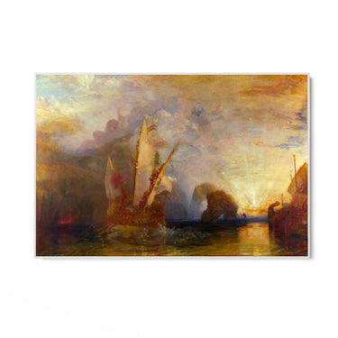 Quadro Stampa su Tela Ulisse schernisce polifemo, William Turner - CupidoDesign