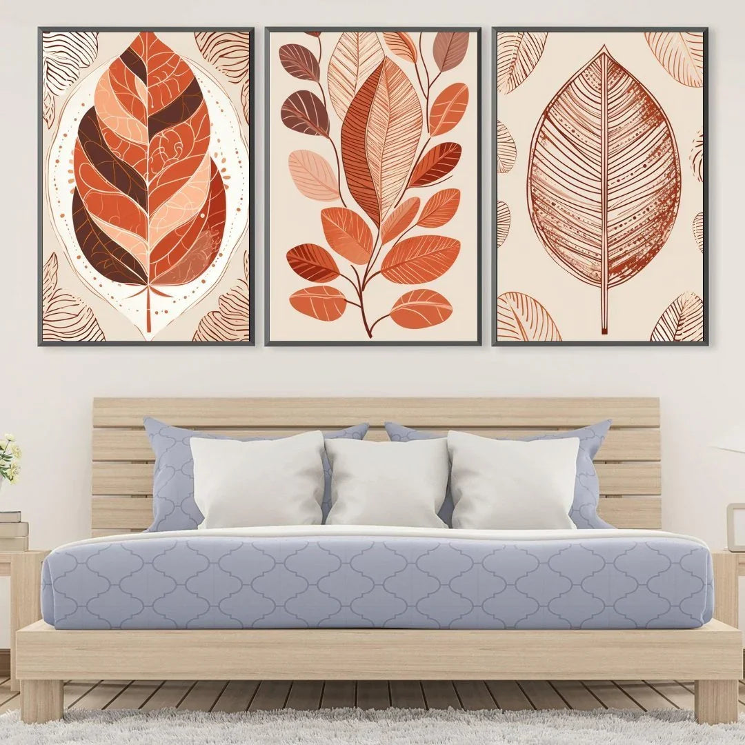 Quadro Stampa su Tela Ultime foglie - CupidoDesign