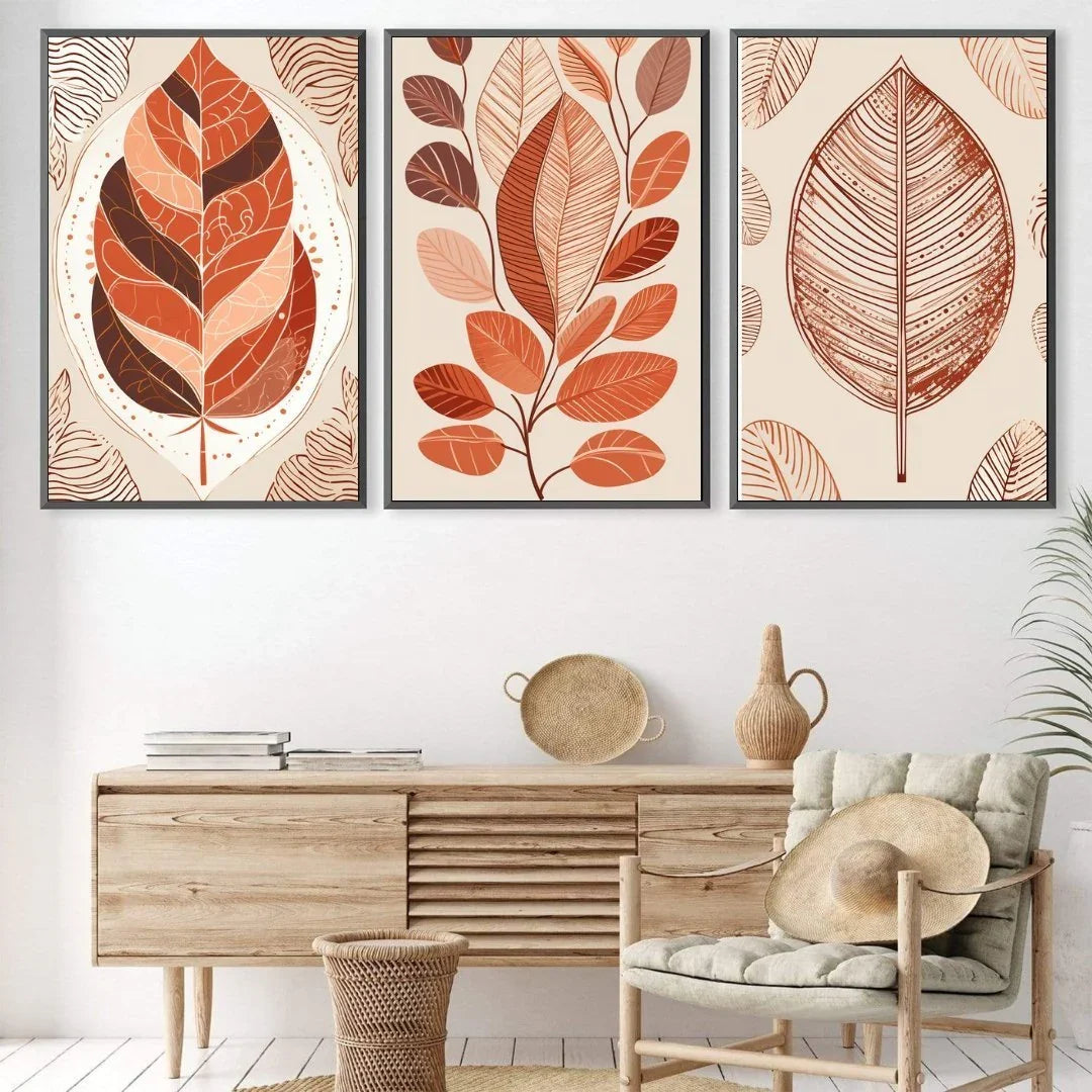 Quadro Stampa su Tela Ultime foglie - CupidoDesign
