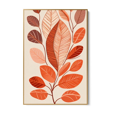 Quadro Stampa su Tela Ultime foglie - CupidoDesign