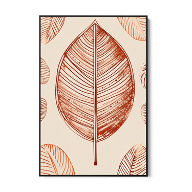 Quadro Stampa su Tela Ultime foglie - CupidoDesign