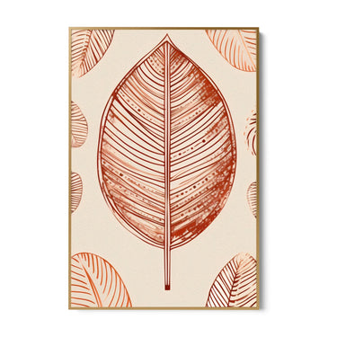 Quadro Stampa su Tela Ultime foglie - CupidoDesign