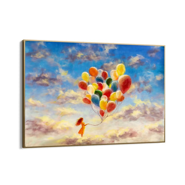 Quadro Stampa su Tela Un cuore e uno spirito - CupidoDesign