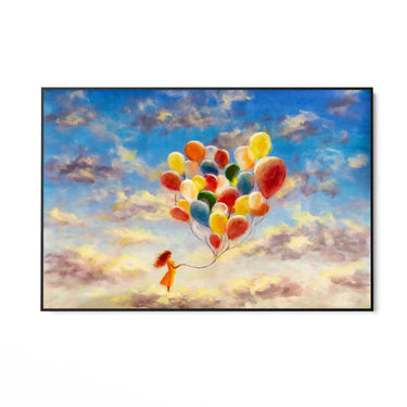 Quadro Stampa su Tela Un cuore e uno spirito - CupidoDesign