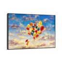 Quadro Stampa su Tela Un cuore e uno spirito - CupidoDesign