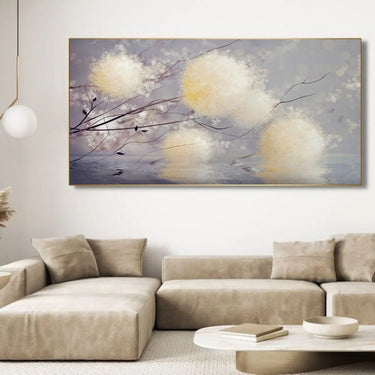 Quadro Stampa su Tela Un soffio dal lago - CupidoDesign