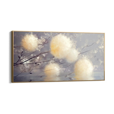 Quadro Stampa su Tela Un soffio dal lago - CupidoDesign