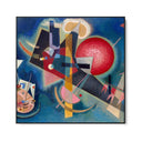 Quadro Stampa su Tela Utopia in Blu, Wassily Kandinsky - CupidoDesign