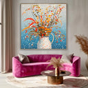 Quadro Stampa su Tela Vaso fiorito - CupidoDesign