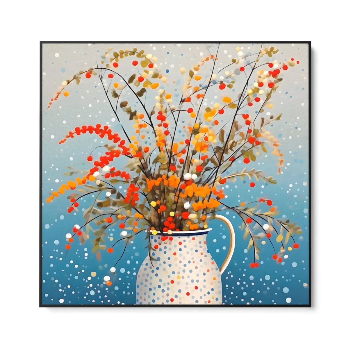 Quadro Stampa su Tela Vaso fiorito - CupidoDesign