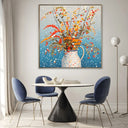 Quadro Stampa su Tela Vaso fiorito - CupidoDesign