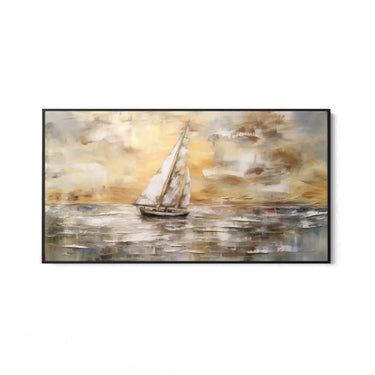 Quadro Stampa su Tela Vela Dorata - CupidoDesign