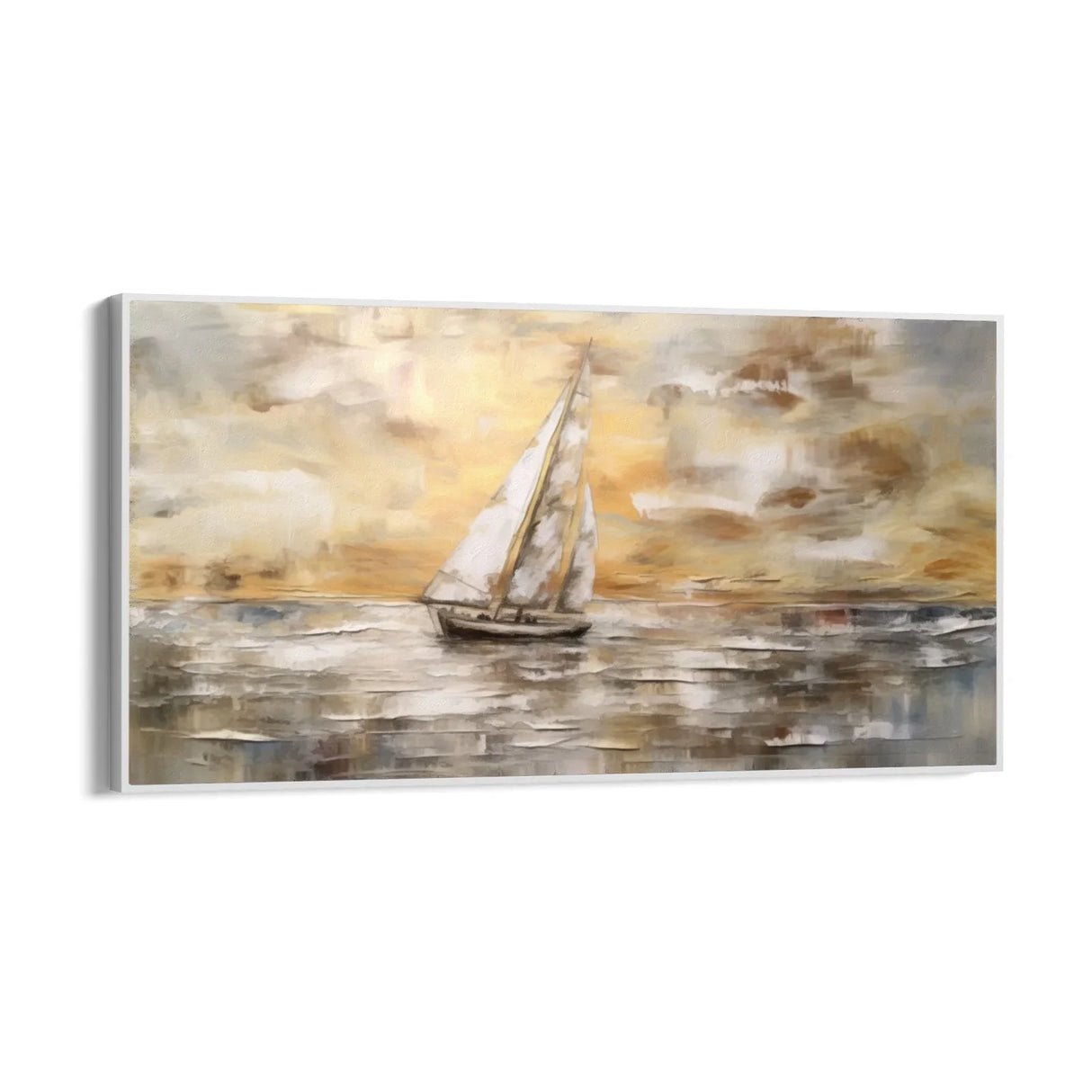 Quadro Stampa su Tela Vela Dorata - CupidoDesign