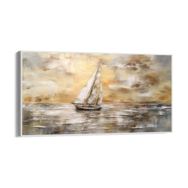 Quadro Stampa su Tela Vela Dorata - CupidoDesign