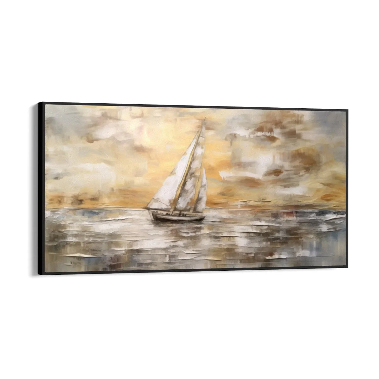Quadro Stampa su Tela Vela Dorata - CupidoDesign