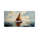 Quadro Stampa su Tela Vela in solitaria - CupidoDesign