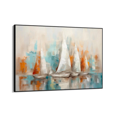 Quadro Stampa su Tela Vele astratte - CupidoDesign