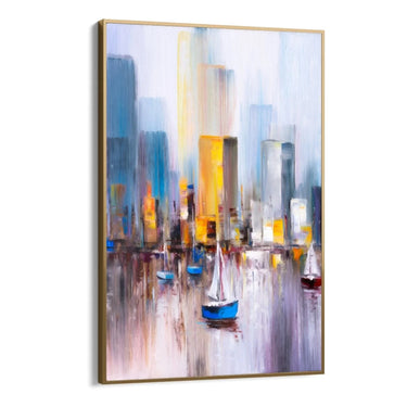 Quadro Stampa su Tela Vele urbane - CupidoDesign