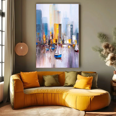 Quadro Stampa su Tela Vele urbane - CupidoDesign