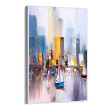 Quadro Stampa su Tela Vele urbane - CupidoDesign