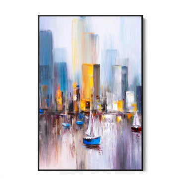 Quadro Stampa su Tela Vele urbane - CupidoDesign