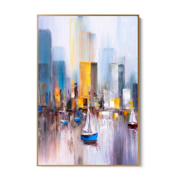 Quadro Stampa su Tela Vele urbane - CupidoDesign