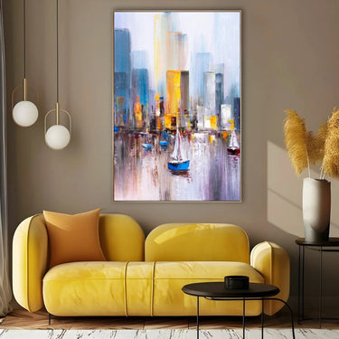 Quadro Stampa su Tela Vele urbane - CupidoDesign