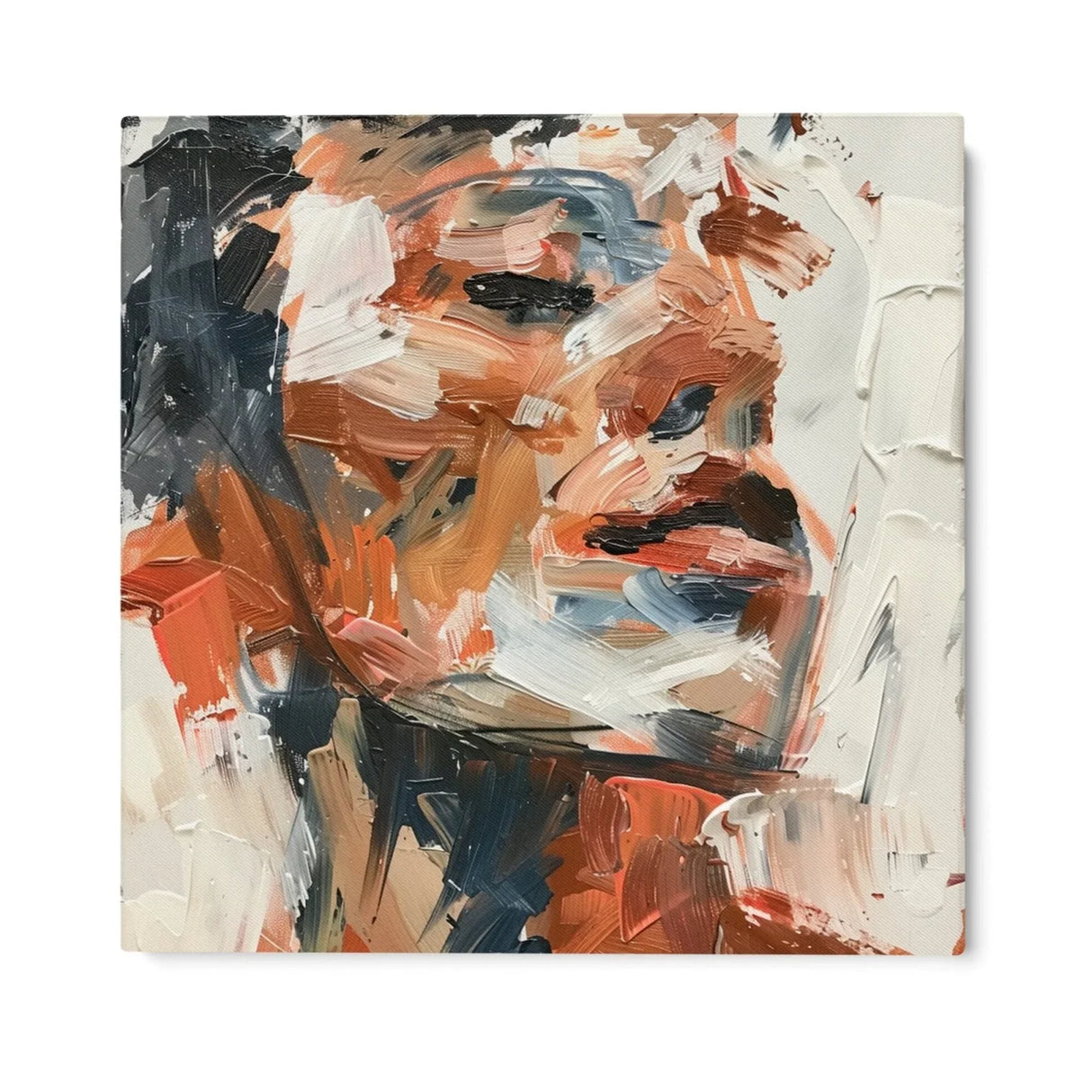 Quadro Stampa su Tela Velo Celeste - CupidoDesign