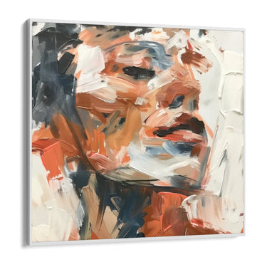 Quadro Stampa su Tela Velo Celeste - CupidoDesign