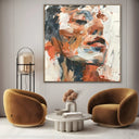 Quadro Stampa su Tela Velo Celeste - CupidoDesign