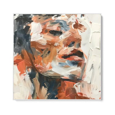 Quadro Stampa su Tela Velo Celeste - CupidoDesign