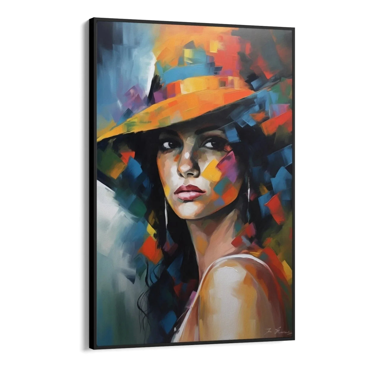 Quadro Stampa su Tela Velo di emozioni - CupidoDesign