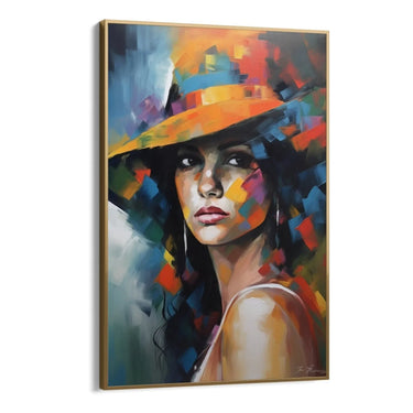 Quadro Stampa su Tela Velo di emozioni - CupidoDesign