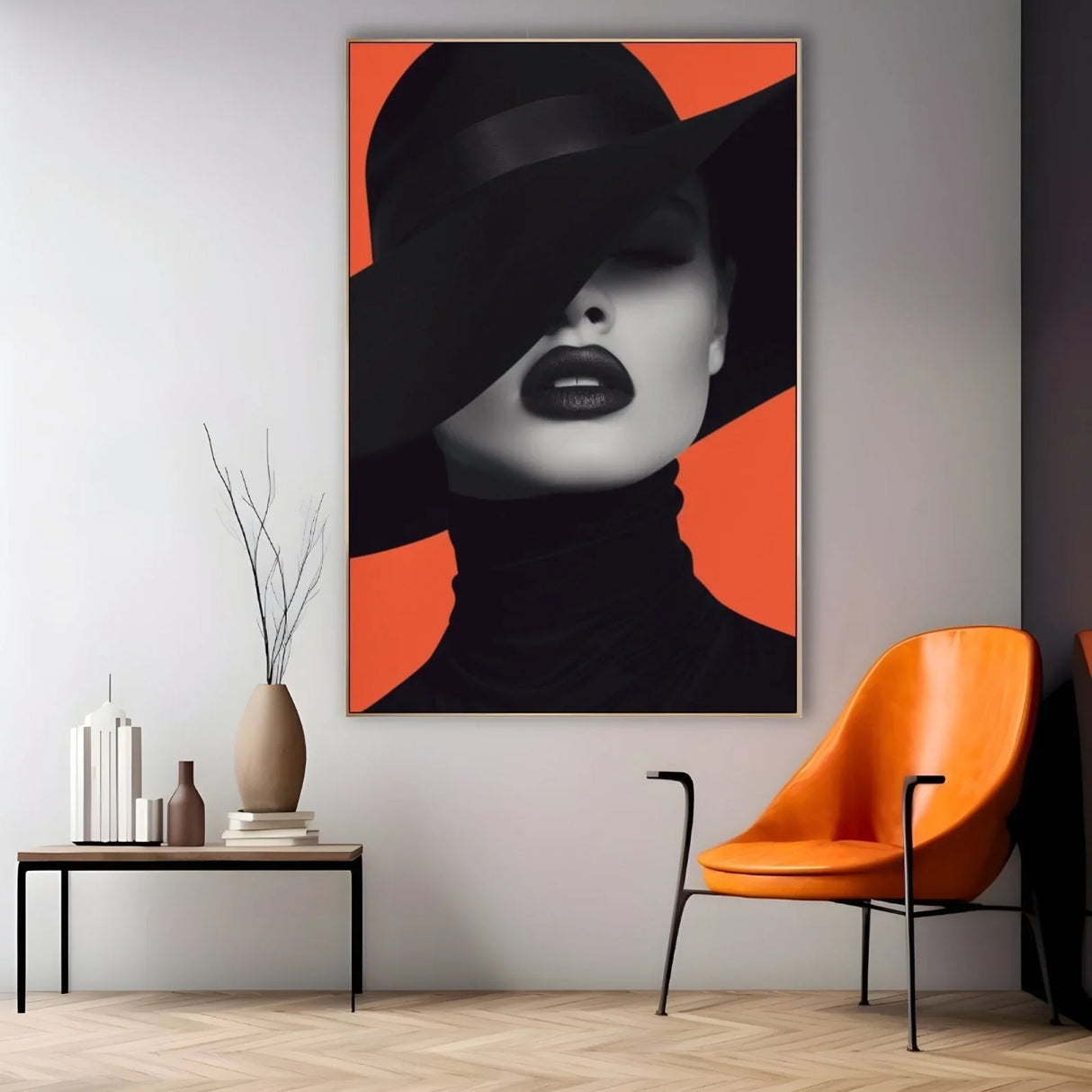 Quadro Stampa su Tela Velo di Mistero - CupidoDesign