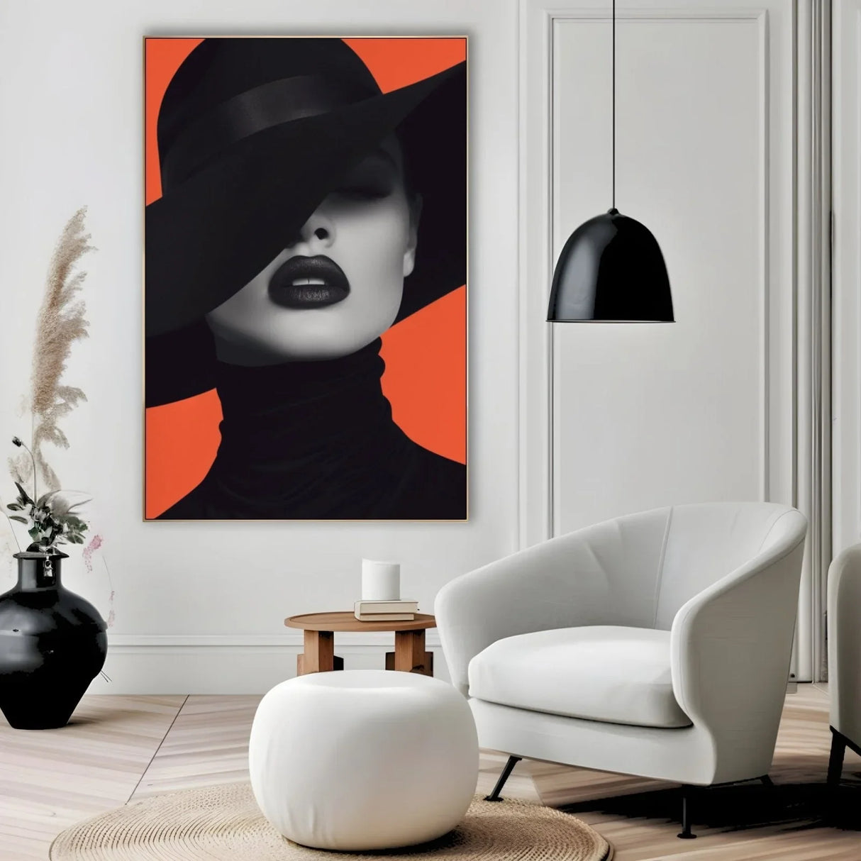 Quadro Stampa su Tela Velo di Mistero - CupidoDesign