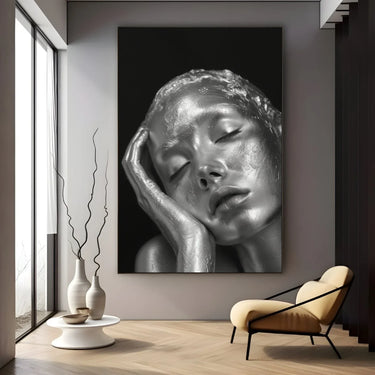 Quadro Stampa su Tela Velo di seta - CupidoDesign