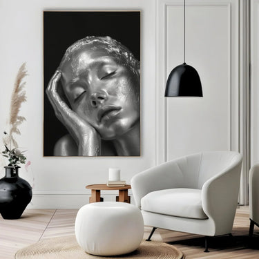 Quadro Stampa su Tela Velo di seta - CupidoDesign