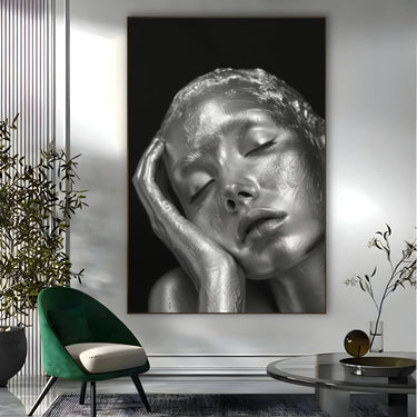 Quadro Stampa su Tela Velo di seta - CupidoDesign